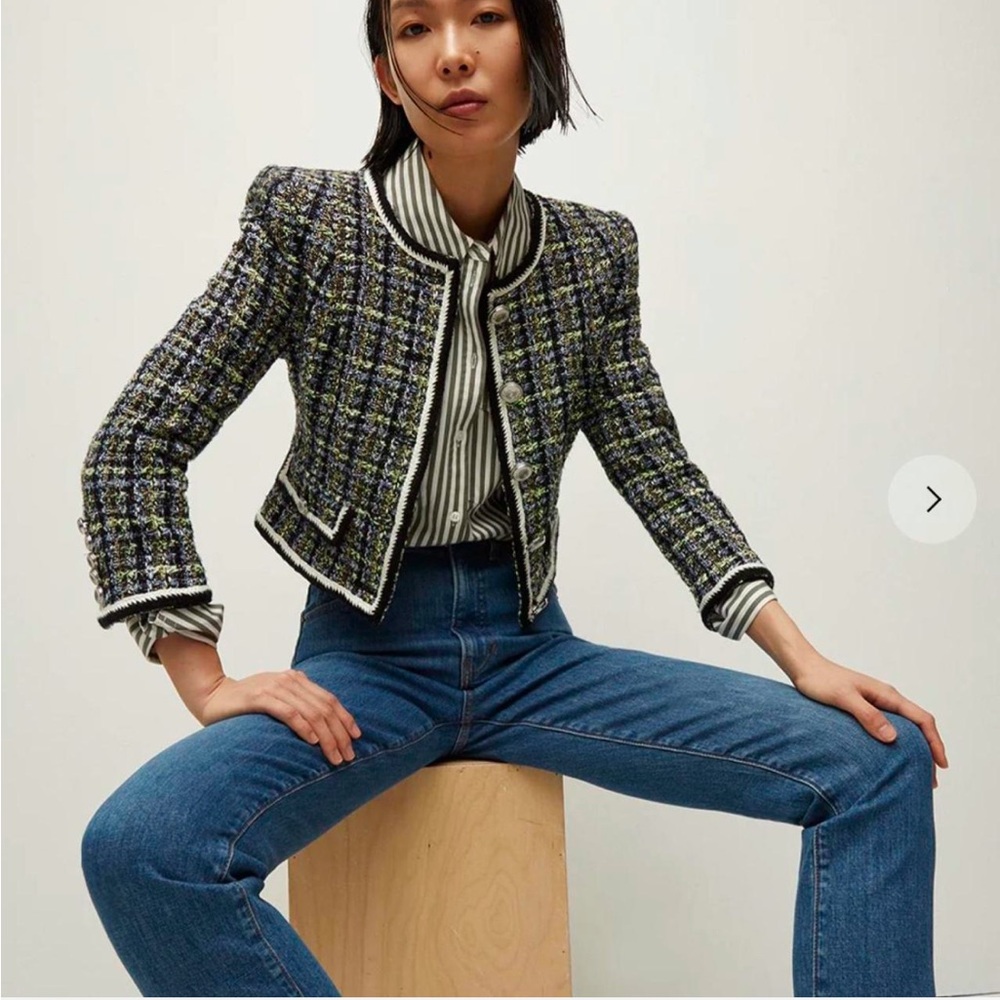 Veronica Beard Ceres Tweed Jacket Size 2